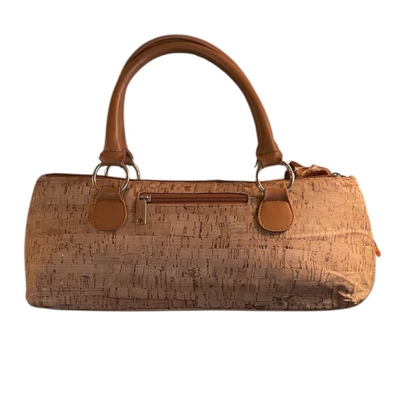 Faux Cork Insulated Wine Tote - Picture 6 of 8